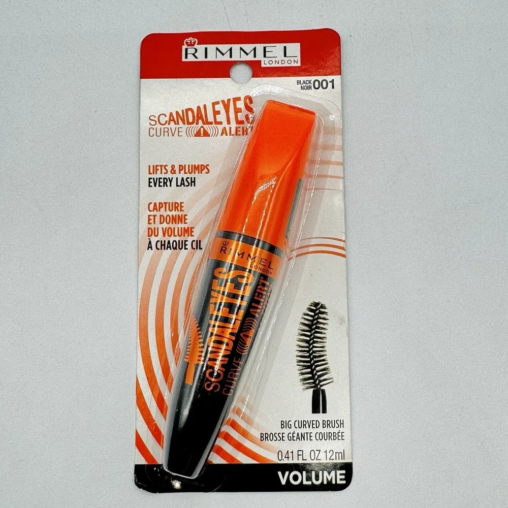 Rimmel London Scandal'Eyes Volume Flash Mascara, Black 001, 0.41 oz New In Pack